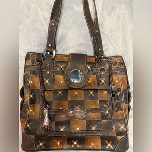 Unique Limited Edition Sergio Bustamante Hand Made And Painted Purse